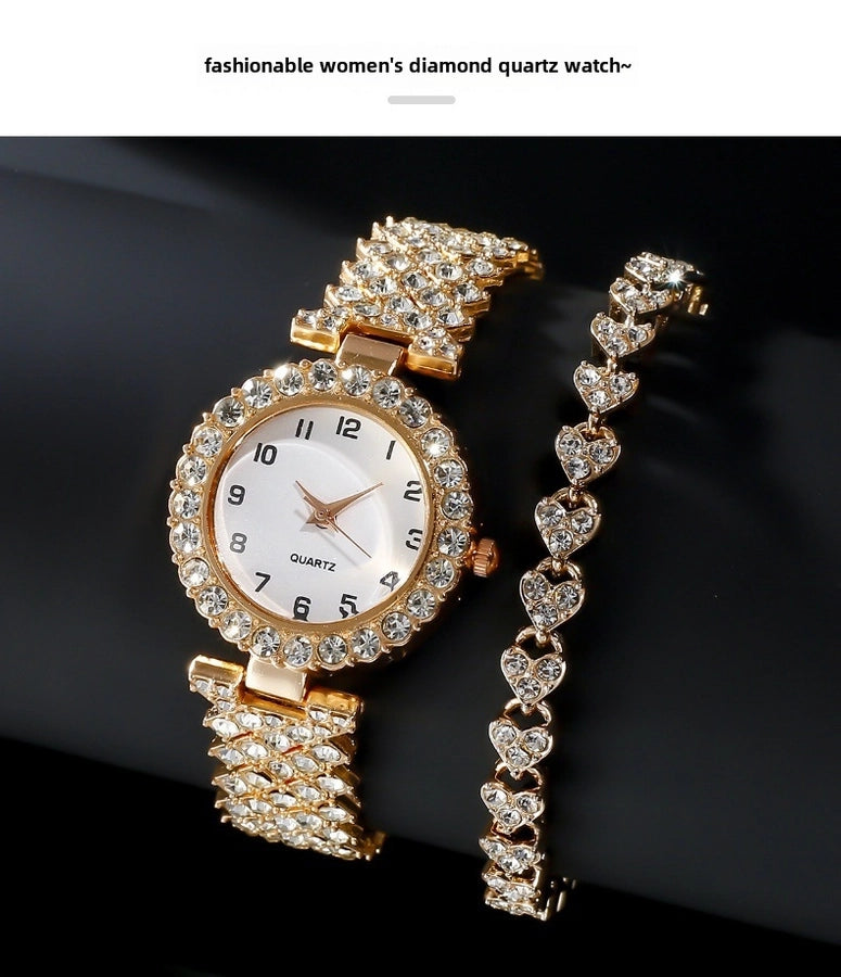 Popular fashion Digital Diamond women's watch women's watch quartz watch bracelet women's watch manufacturer in stock