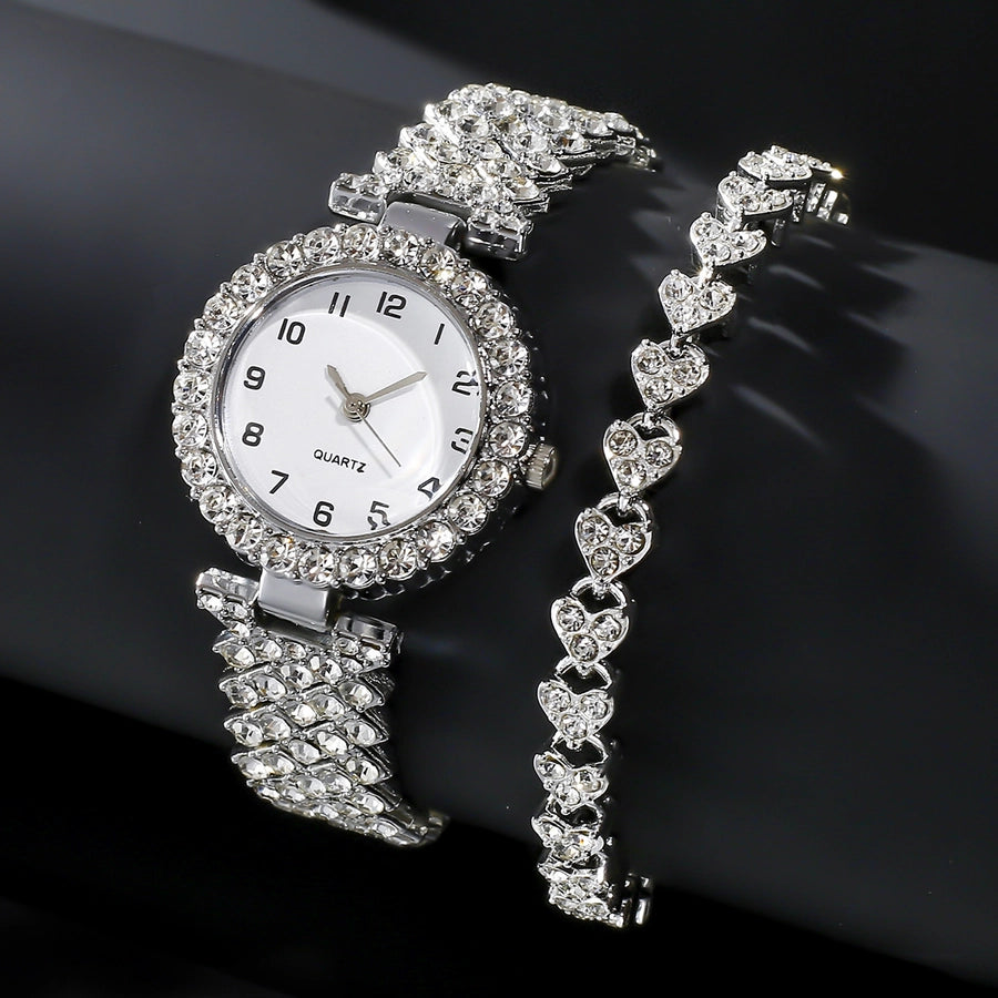 Popular fashion Digital Diamond women's watch women's watch quartz watch bracelet women's watch manufacturer in stock